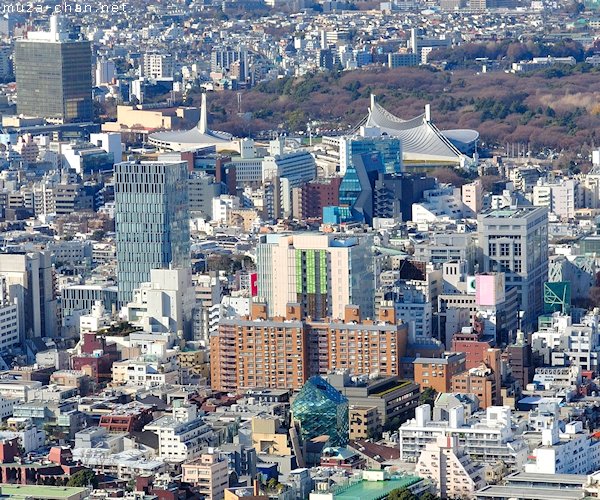 Shibuya, View from Roppongi Hills Mori Tower Shibuya, View from Roppongi Hills Mori Tower