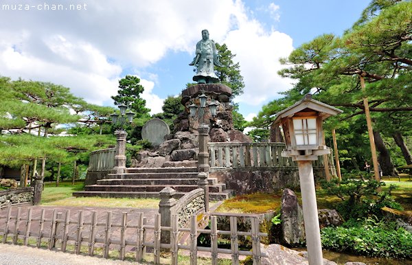 Statue of Prince Yamato Takeru, Kenroku-en Garden, Kanazawa Statue of Prince Yamato Takeru, Kenroku-en Garden, Kanazawa