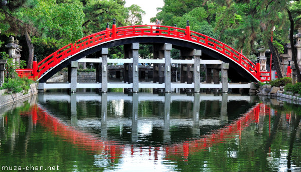 Taikobashi, Sumiyoshi Taisha Shrine, Osaka Taikobashi, Sumiyoshi Taisha Shrine, Osaka