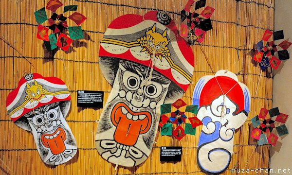 Tojindako kite, Tsuruga castle, Aizu-Wakamatsu