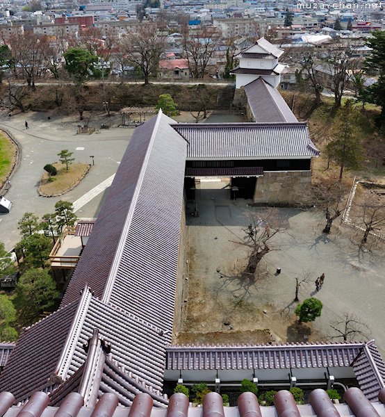Tsuruga-jo walls, Aizu-Wakamatsu Tsuruga-jo walls, Aizu-Wakamatsu