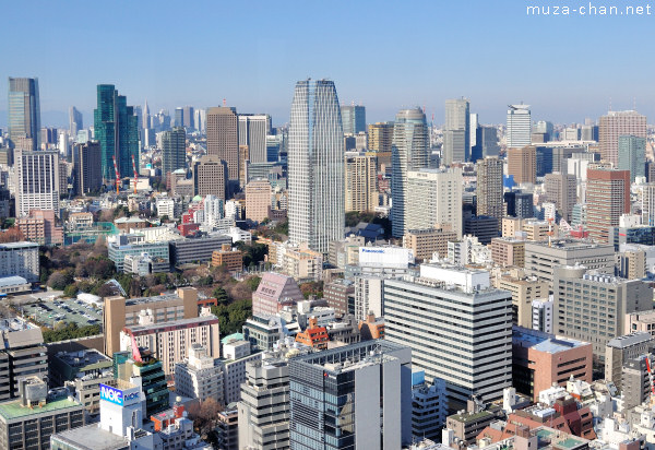 View from World Trade Center Building, Minato, Tokyo View from World Trade Center Building, Minato, Tokyo