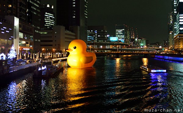 Rubber Duck, Nakanoshima West Winter Tale 2013, Osaka