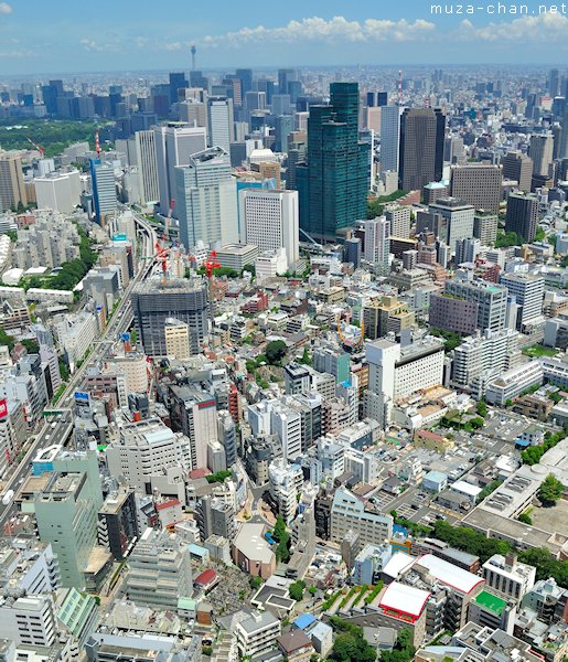 Tokyo, View from Roppongi Hills Mori Tower Tokyo, View from Roppongi Hills Mori Tower