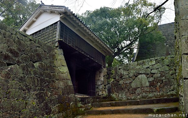 Akazuno Gate, Kumamoto Castle, Kumamoto Akazuno Gate, Kumamoto Castle, Kumamoto