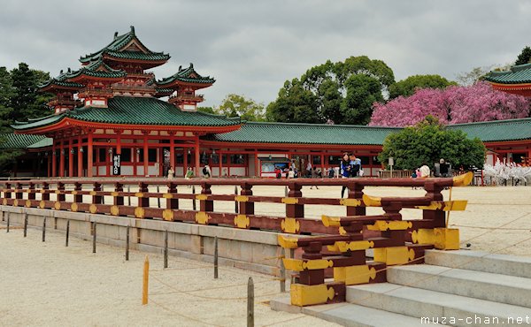 Byakko-ro (White Tiger Tower), Heian Shrine, Kyoto Byakko-ro (White Tiger Tower), Heian Shrine, Kyoto