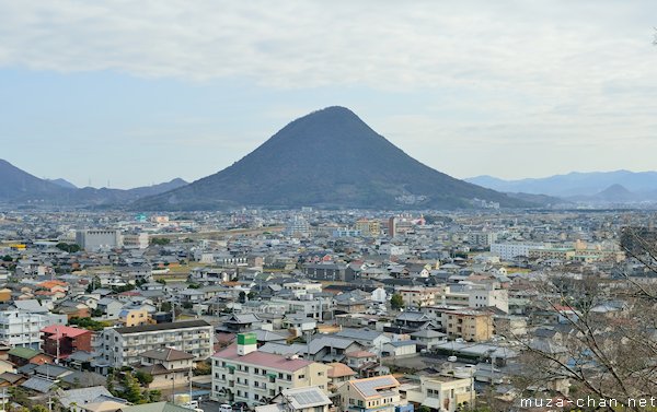 Iinoyama, View from Marugame castle, Marugame, Kagawa