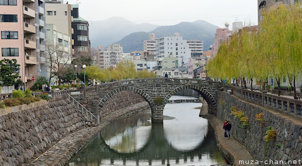 Meganebashi, Nakashima River, Nagasaki Meganebashi, Nakashima River, Nagasaki