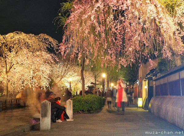 Shirakawa-minami-dori, Gion, Kyoto