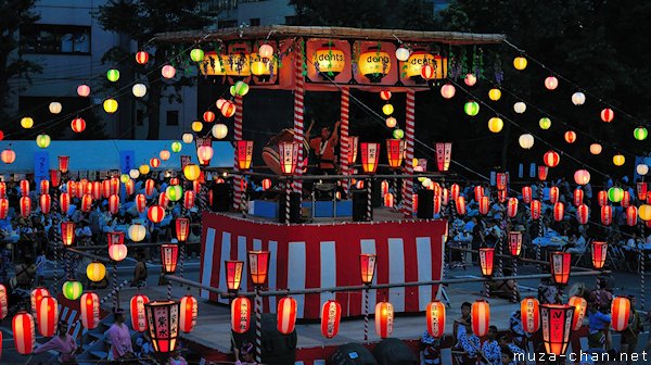 Bon-Odori, Tsukiji Hongwanji Temple, Tsukiji, Tokyo