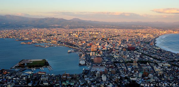 Hakodate, View from Mount Hakodate Observatory