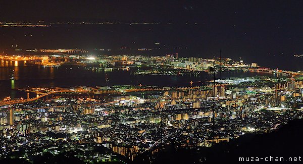 Kobe, View from Mount Rokko Observatory Kobe, View from Mount Rokko Observatory