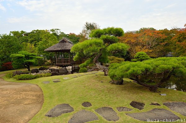 Koko-en, Tsukiyama-chisen-no-niwa, Himeji