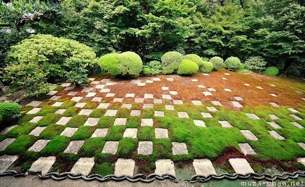 Zen Garden, Tofuku-ji Temple, Kyoto Zen Garden, Tofuku-ji Temple, Kyoto