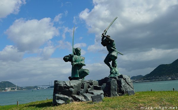 Miyamoto Musashi versus Sasaki Kojiro, Ganryu Island, Shimonoseki Miyamoto Musashi versus Sasaki Kojiro, Ganryu Island, Shimonoseki
