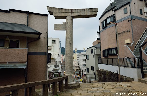 One-legged torii, Sanno Shrine, Nagasaki One-legged torii, Sanno Shrine, Nagasaki