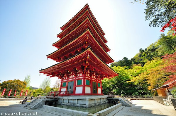 Pagoda, Takahata Fudo Temple (Kongo-ji), Hino, Tokyo Pagoda, Takahata Fudo Temple (Kongo-ji), Hino, Tokyo
