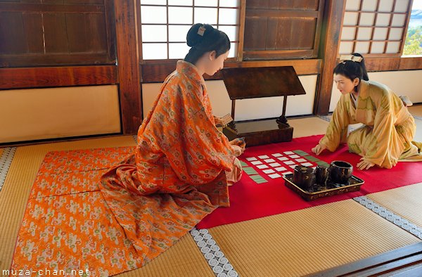 Senhime and Katsuhime Playing Karuta, Himeji Castle, Himeji Senhime and Katsuhime Playing Karuta, Himeji Castle, Himeji