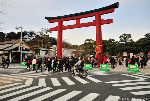 Tsurugaoka Hachimangu, Torii, Kamakura Tsurugaoka Hachimangu, Torii, Kamakura
