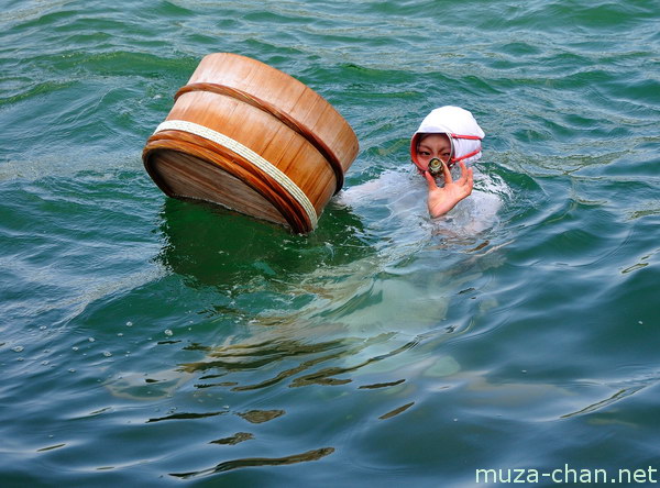 Ama women diver, Mikimoto Pearl Island, Toba Ama women diver, Mikimoto Pearl Island, Toba