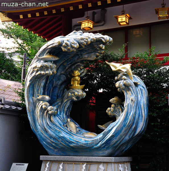 Ebisu child statue, Kanda Myojin Shrine, Tokyo