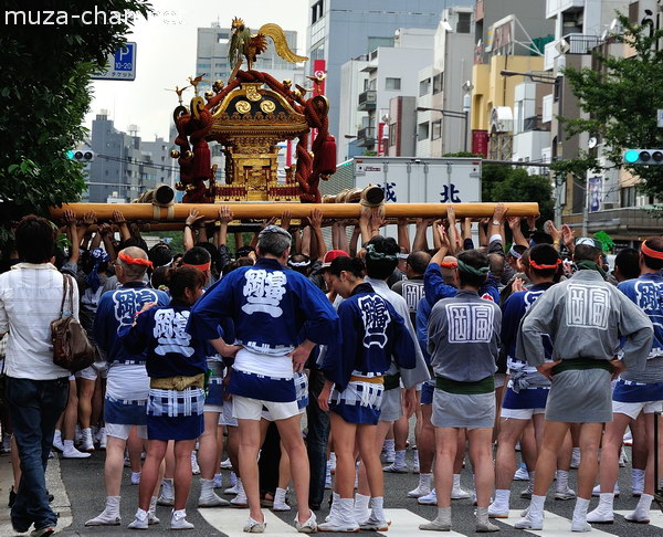 Fukagawa Hachiman Water-throwing festival, Fukagawa, Tokyo