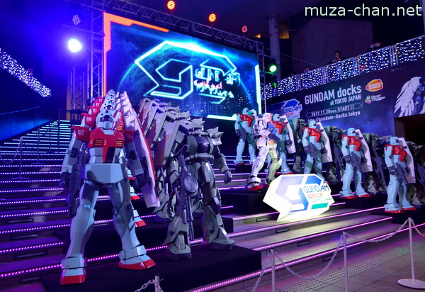 GUNDAM docks at Tokyo Japan, Diver City, Odaiba, Tokyo