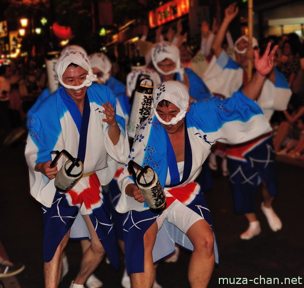 Kagurazaka Awa Odori Dancers, Tokyo