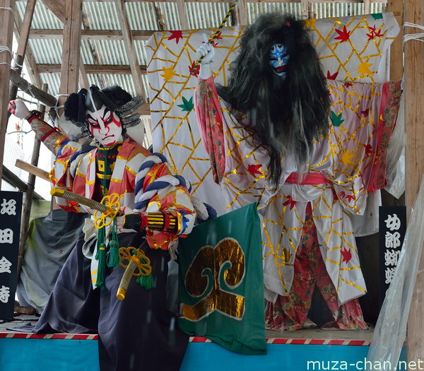 Yama-buttsuke Matsuri float, Kakunodate, Akita Yama-buttsuke Matsuri float, Kakunodate, Akita