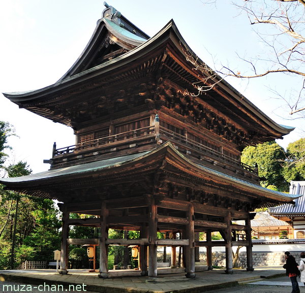 Sanmon Gate, Kencho-ji Temple, Kamakura