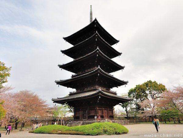 Pagoda, To-ji Temple, Kyoto Pagoda, To-ji Temple, Kyoto