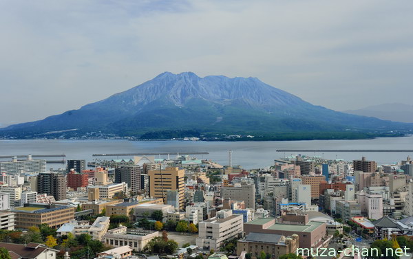 View from Shiroyama Observatory, Kagoshima View from Shiroyama Observatory, Kagoshima