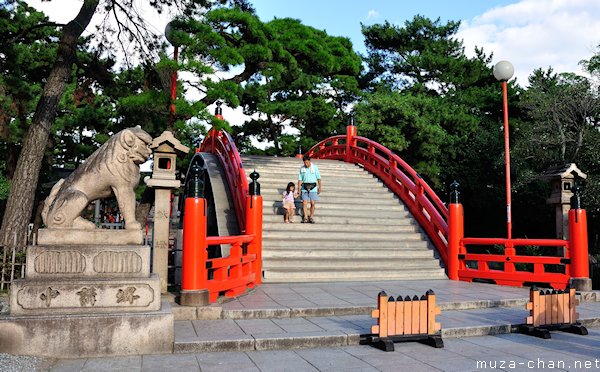 Taikobashi, Sumiyoshi Taisha Shrine, Osaka Taikobashi, Sumiyoshi Taisha Shrine, Osaka