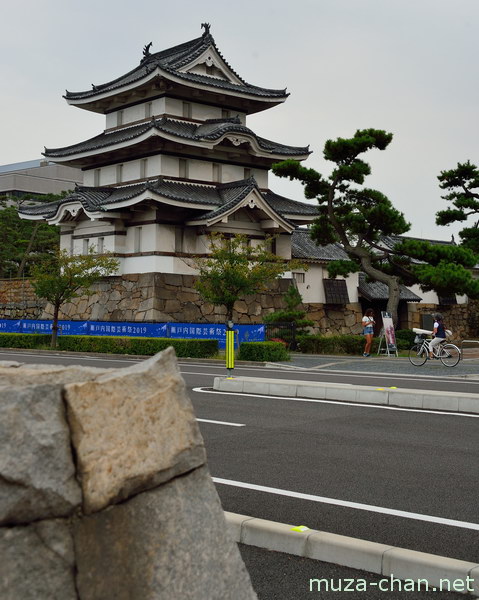 Takamatsu castle, Takamatsu, Kagawa