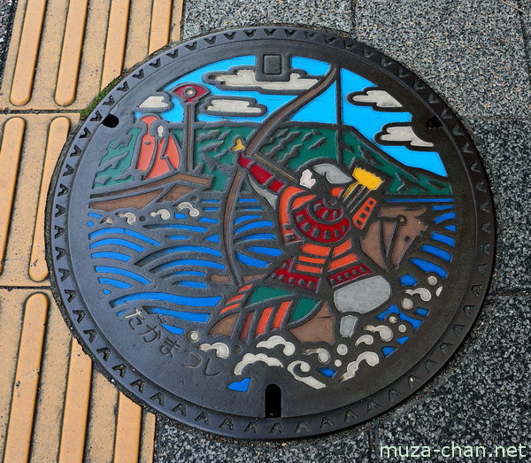 Takamatsu Manhole Cover, Takamatsu, Kagawa Takamatsu Manhole Cover, Takamatsu, Kagawa