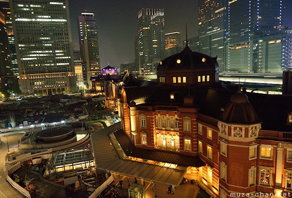 Tokyo Station, View from JP Tower, Marunouchi, Tokyo Tokyo Station, View from JP Tower, Marunouchi, Tokyo