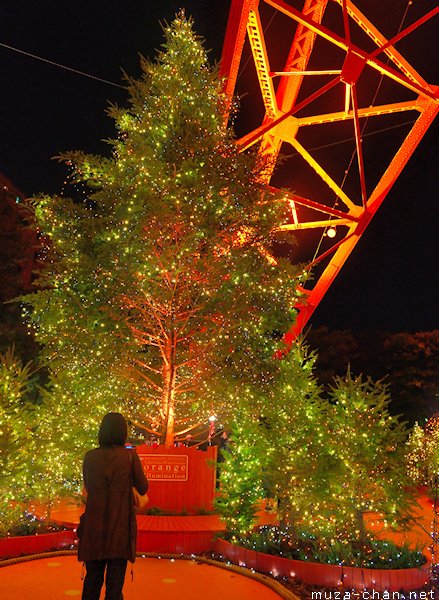 Tokyo Tower Christmas Tree, Minato, Tokyo Tokyo Tower Christmas Tree, Minato, Tokyo