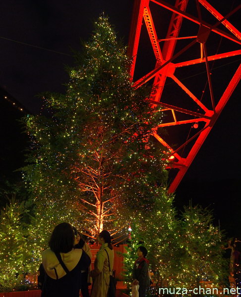 Tokyo Tower Christmas Tree, Minato, Tokyo Tokyo Tower Christmas Tree, Minato, Tokyo