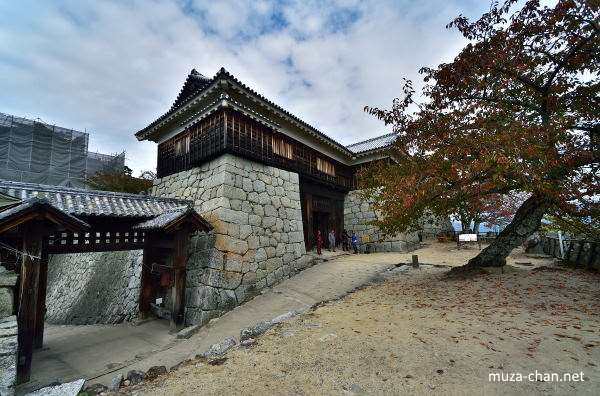 Tonashi gate, Matsuyama Castle, Matsuyama, Ehime Tonashi gate, Matsuyama Castle, Matsuyama, Ehime
