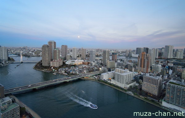 Tsukishima, View from Saint Luke's Tower, Tokyo
