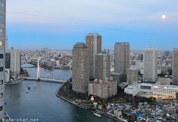 Tsukishima, View from Saint Luke's Tower, Tokyo Tsukishima, View from Saint Luke's Tower, Tokyo