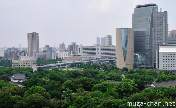 View from Osaka Castle