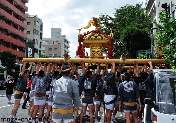 Fukagawa Hachiman Water-throwing festival, Fukagawa, Tokyo