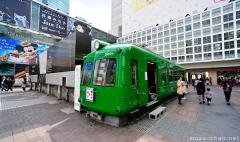Shibuya Station Green Frog