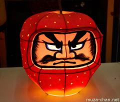 Good luck charms for the New Year, Aomori apple Daruma lantern