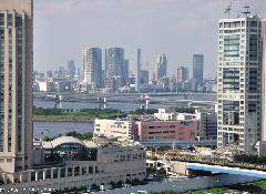 The best place to photograph Odaiba