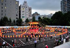 Bon Odori Yagura stage