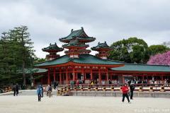White Tiger tower of Heian-jingu, Kyoto