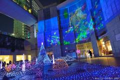 Tokyo Caretta Illumination 2013, White Xmas in the sea