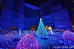 Tokyo Caretta Illumination, White Xmas in the sea